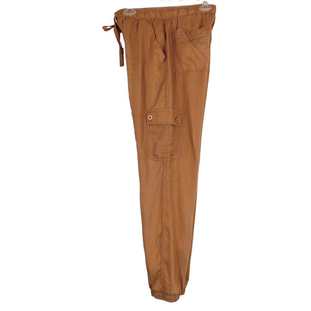 Velvet Heart Cargo Joggers  Rust  Elastic Waist and Hem  Small - Picture 10 of 13
